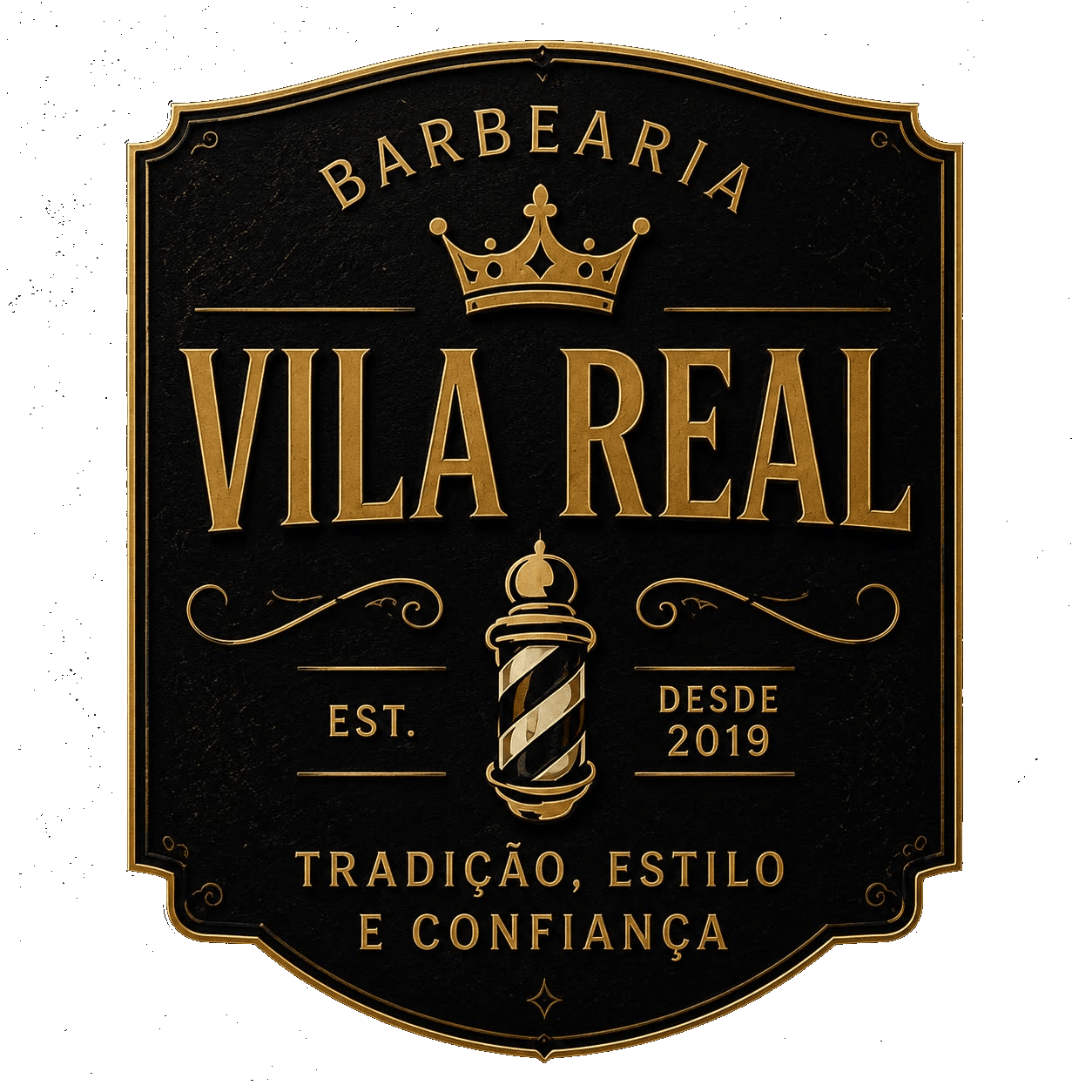 Logo da Barbearia Vila Real